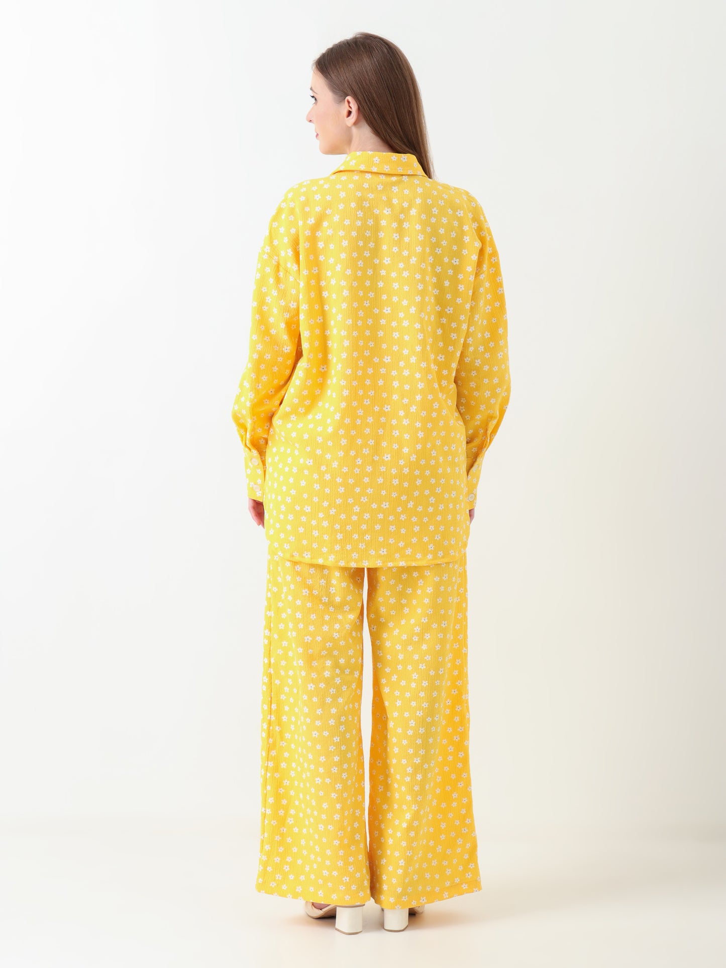 Women Charming Yellow Coord Set