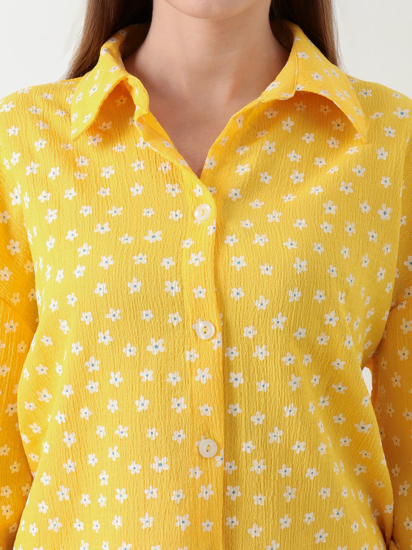 Women Charming Yellow Coord Set